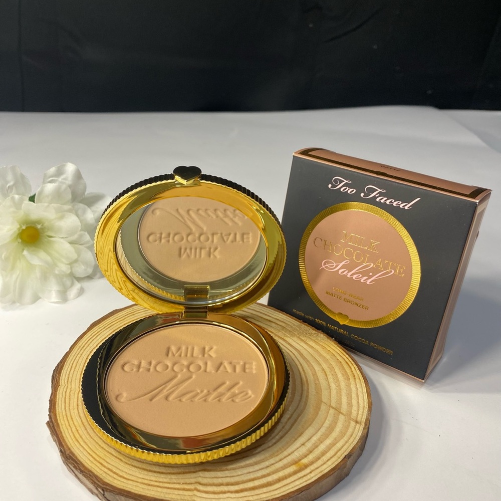 Too Faced MILK CHOCOLATE Soleil Matte Bronzer - Full Size - New in Box